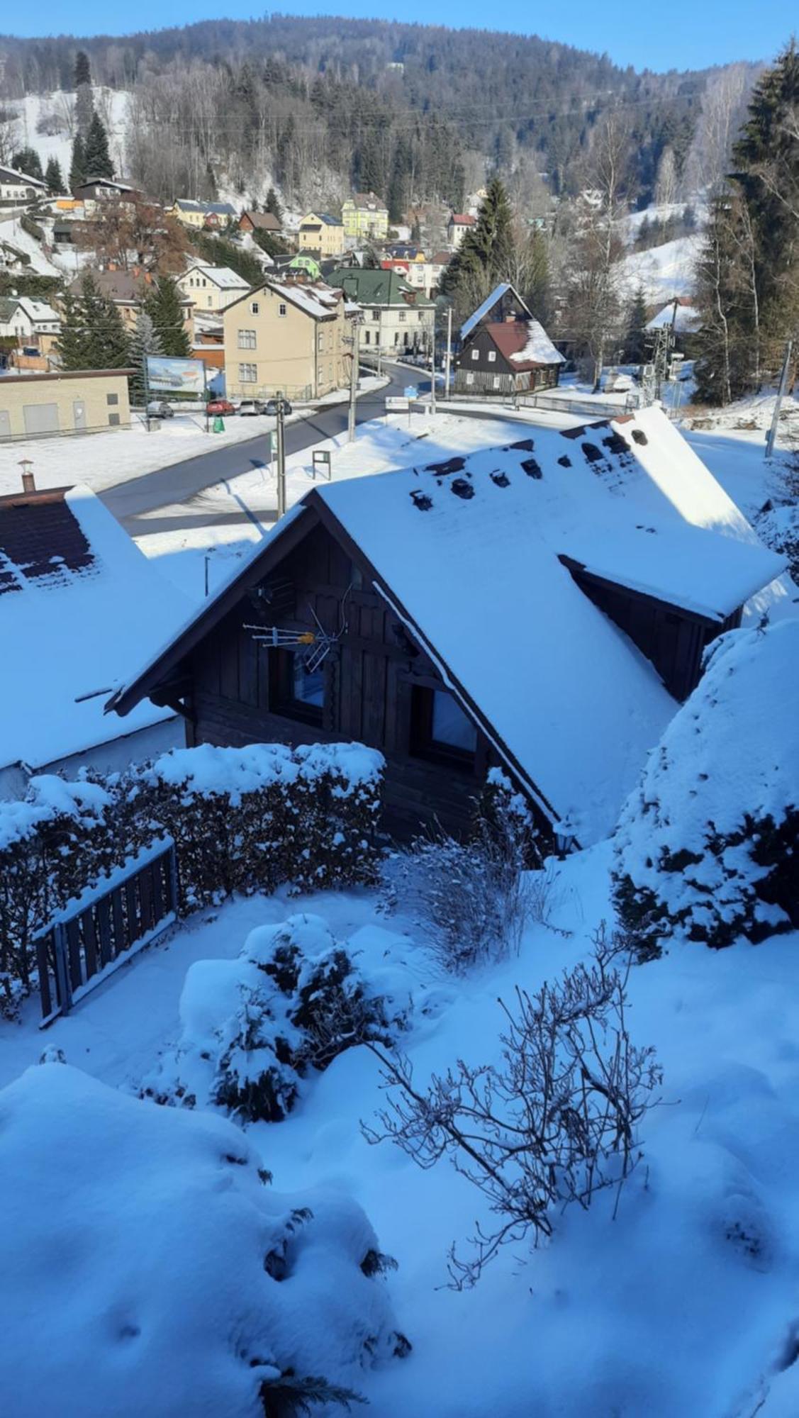 Apartmán Albrecht Albrechtice v Jizerskych horach Esterno foto